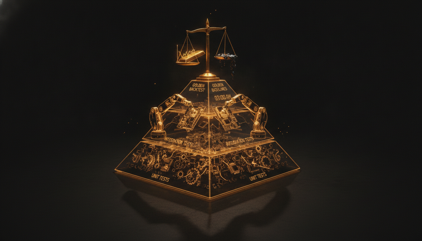Illustration for: The Testing Pyramid That Actually Works for Trading Software